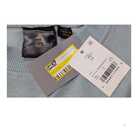 ✨ Disney Princess “Kindness Grows From Within” Sweatshirt – Size XS (NWT) - Picture 4 of 5